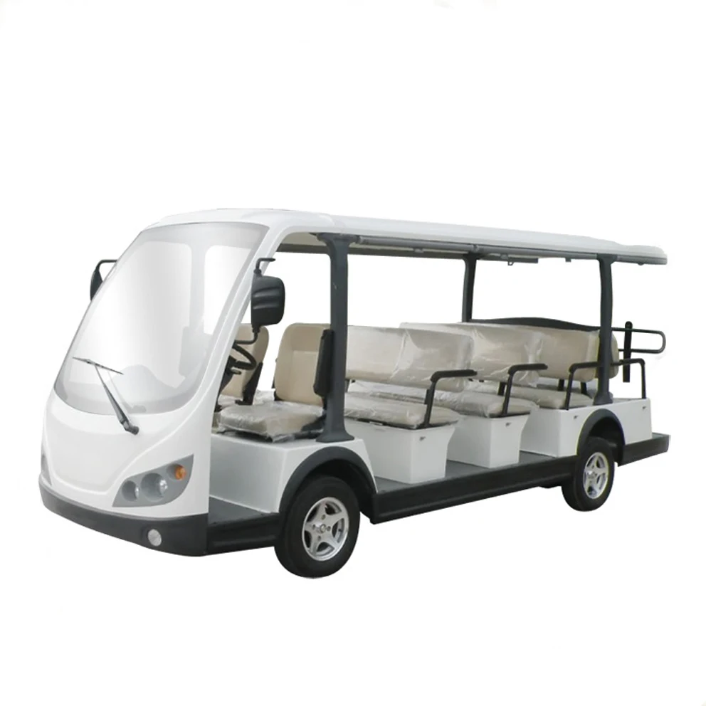 Reasonable price elegant 14 seater sightseeing bus car