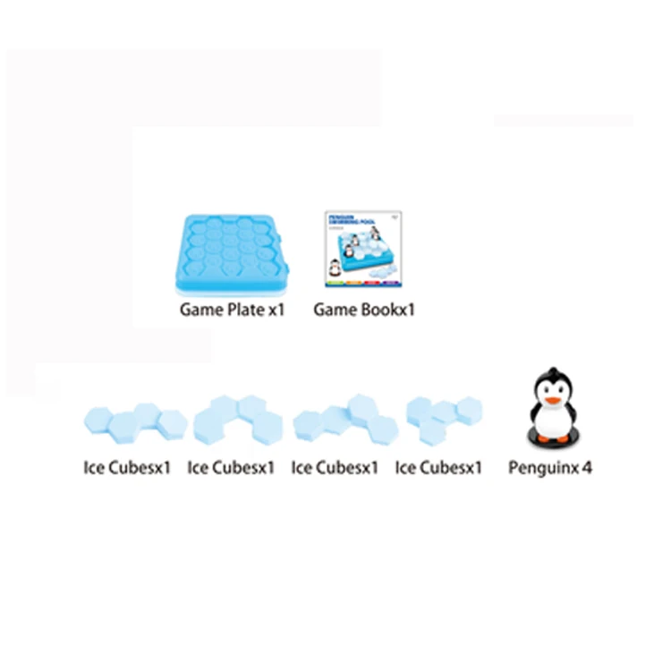 
Children play game funny toys penguin swimming pool board game 