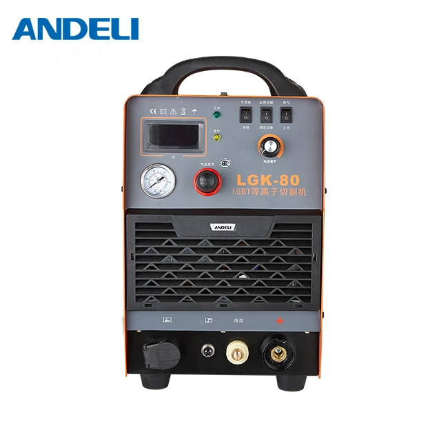 ANDELI портативная плазменная резка IGBT двойной модуль CUT-80 380v плазменный резак инвертор машина для воздушной плазменной резки