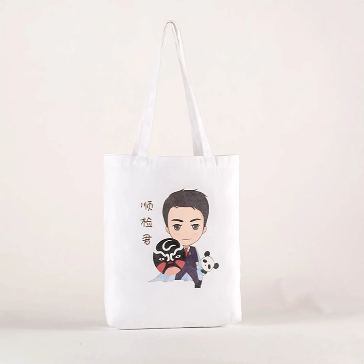 2022 New design canvas bag wholesale high quality cotton canvas shopping tote bag