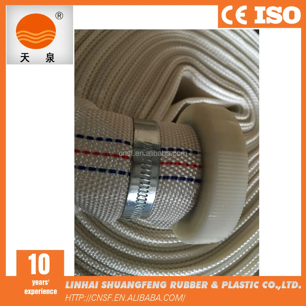 3 Inch 10Bar Pvc Lining Layflat Fire Hose/Pvc Flexible Made In China