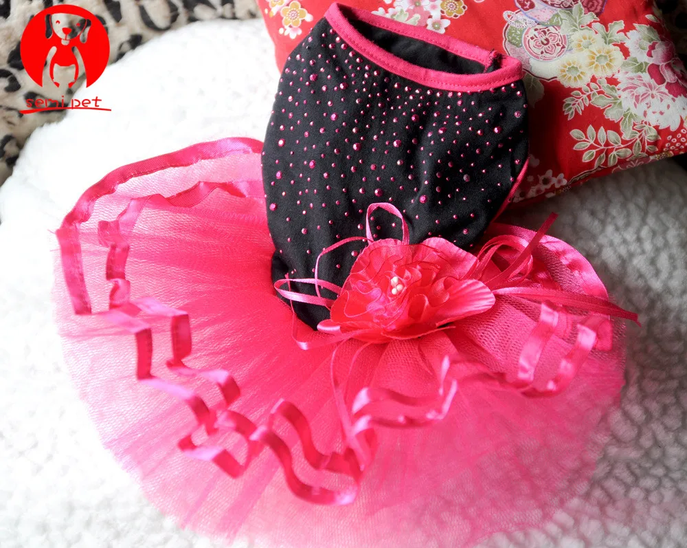 Summer Dog Dress Pet Dog Clothes for Small Dog Wedding Dress Skirt Puppy Clothing Spring Fashion Jean Pet Clothes