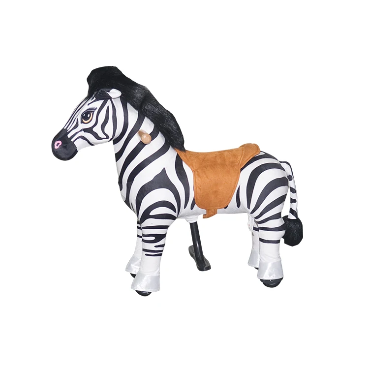 Zebra Ride Horse Toys Walking Mechanical Horse