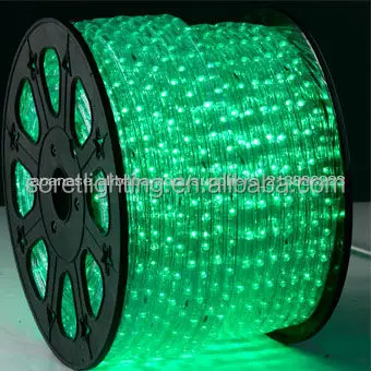 holiday lighting ip44 110v-230v waterproof outdoor led rope light for decoration