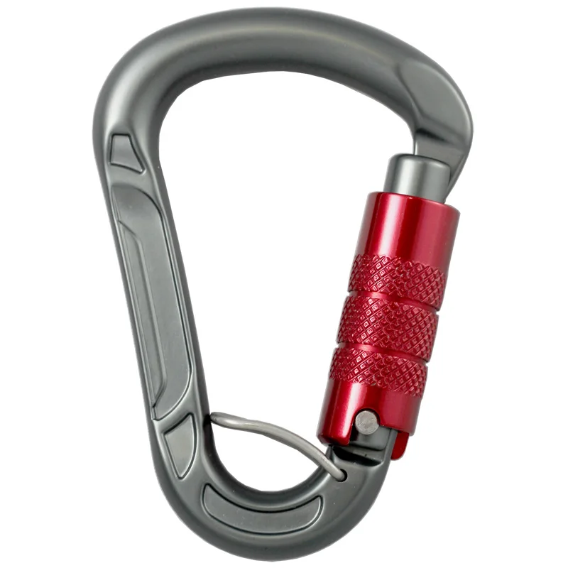 Aluminum Rescue Hanging Safety Carabiner Bulk