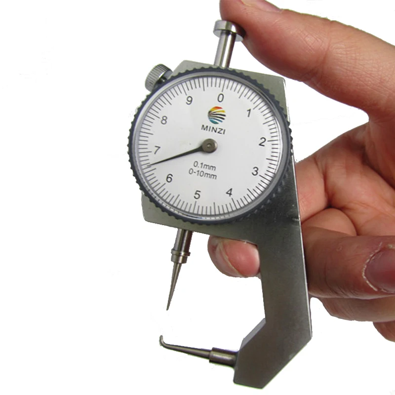 Pipe Thickness Gauge pointed Dial tube Thickness Gauge meter