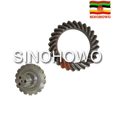 SINOTRUK Pinion And Crown Wheel WG9114320251 Serious High HOWO Spare Parts