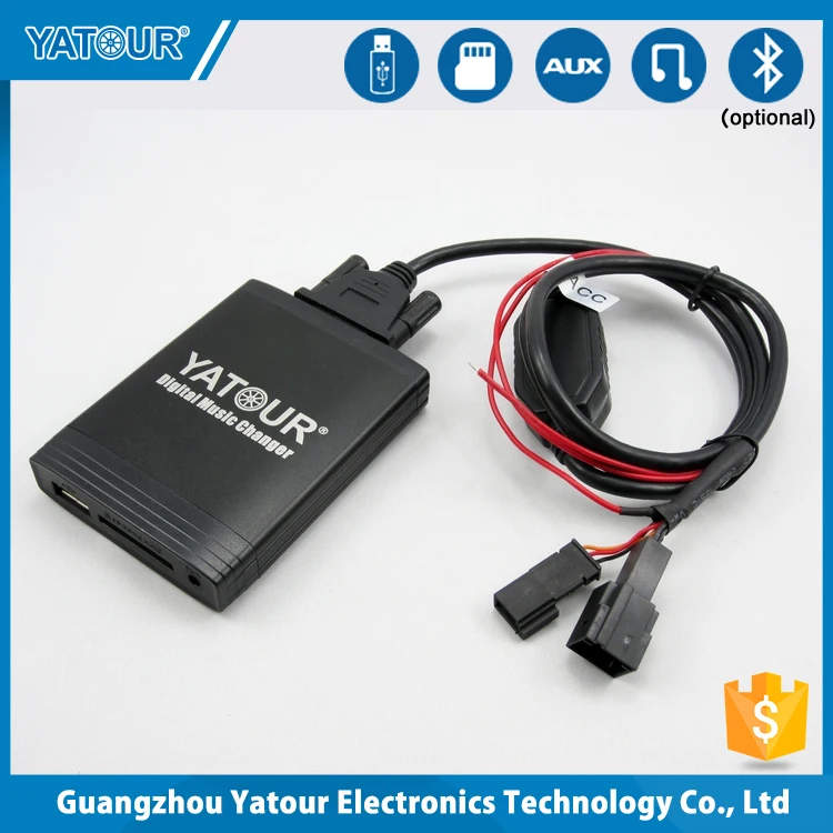 
digital adapter usb sd mp3 car aux 