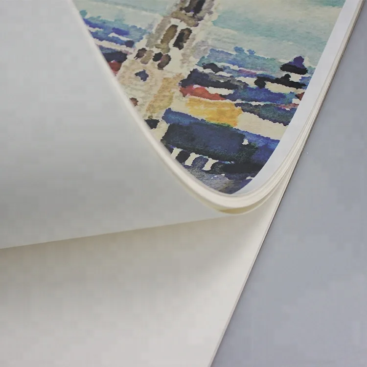 A3 printed sketchbook with hook