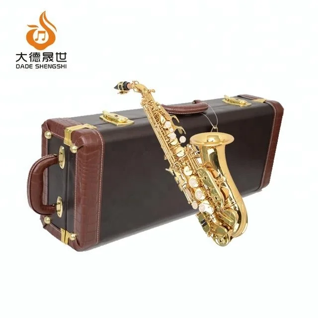 
Accept OEM Dasheng Music DSSC-711 Chinese Cheap Soprano Curved Saxophone 