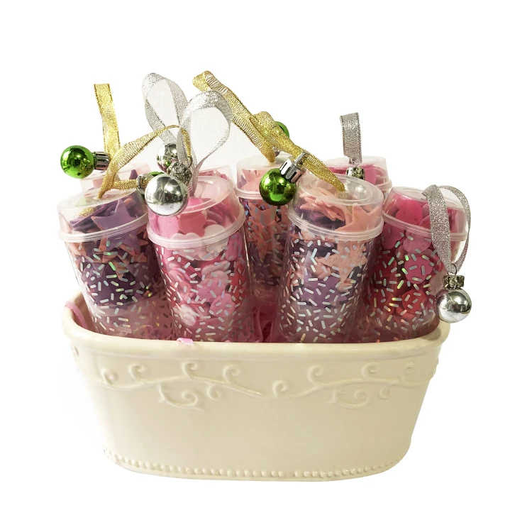 
Bath Mini Soap Paper Flowers Confetti 