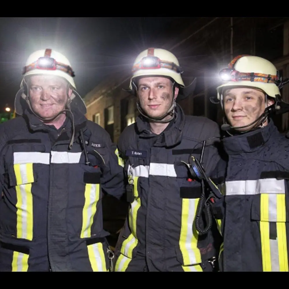 
High Lumen Waterproof Runners Hiking Battery USB Headlamp Rechargeable 