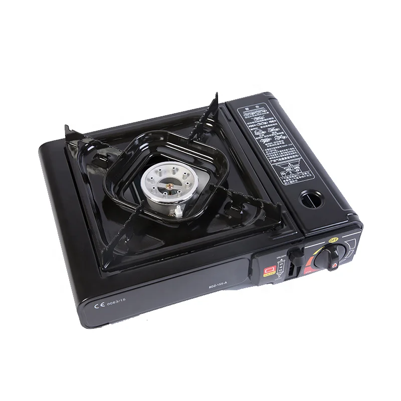 Электрический Настольный портативный газовый баллон с контролем температуры для мини-кемпинга, портативная газовая плита, индийский размер, контроль горелки