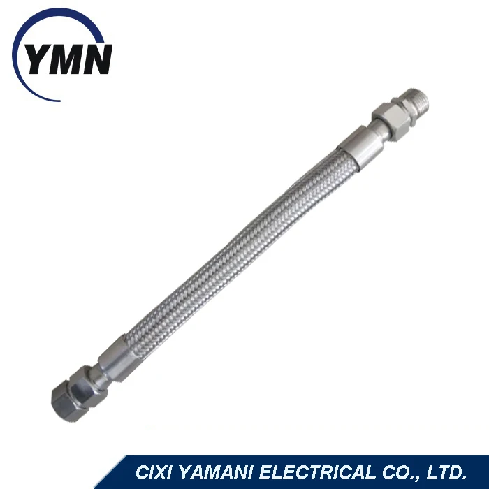 Explosion proof flexible braided metal hose