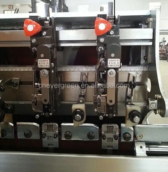 magazine flyer auto wire book stitching binding machines