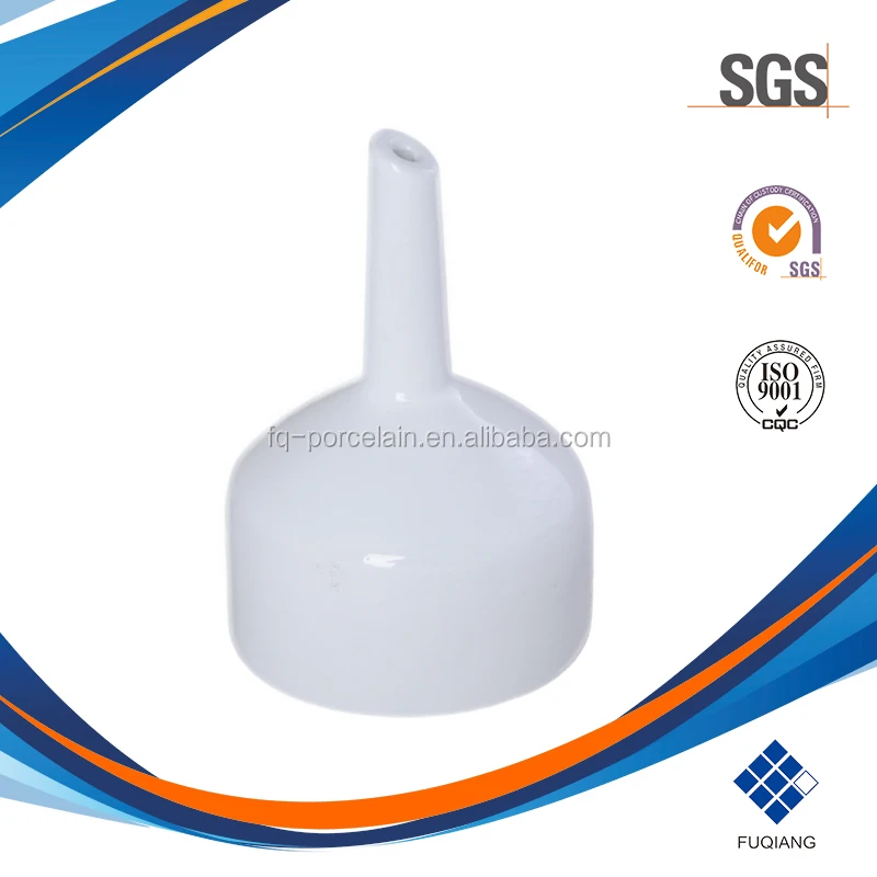 Ceramic table tip buchner funnel ceramic china hunan fuqiang buchner funnel sizes laboratory instrument laboratory equipment