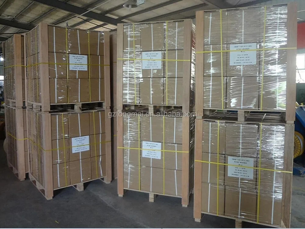 Ftth drop cable GJXH 2 core fiber optic cable G657A