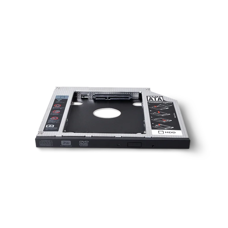 Ultra slim 2.5 SATA 9.5 mm second HDD caddy