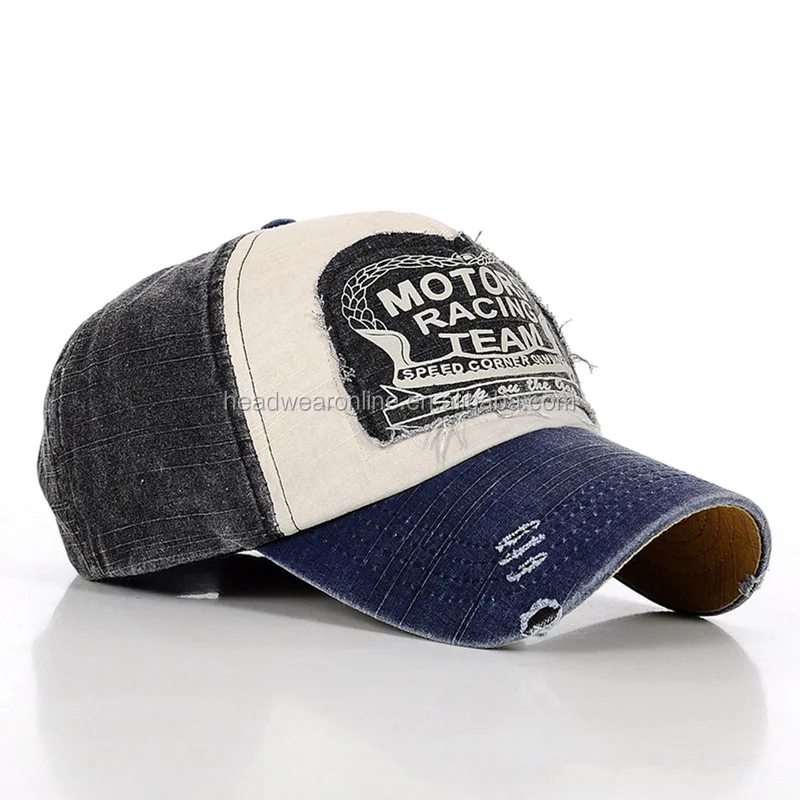 Cowboy baseball cap sport wholesale custom curve brim baseball solid sublimation prints 5 panel hats