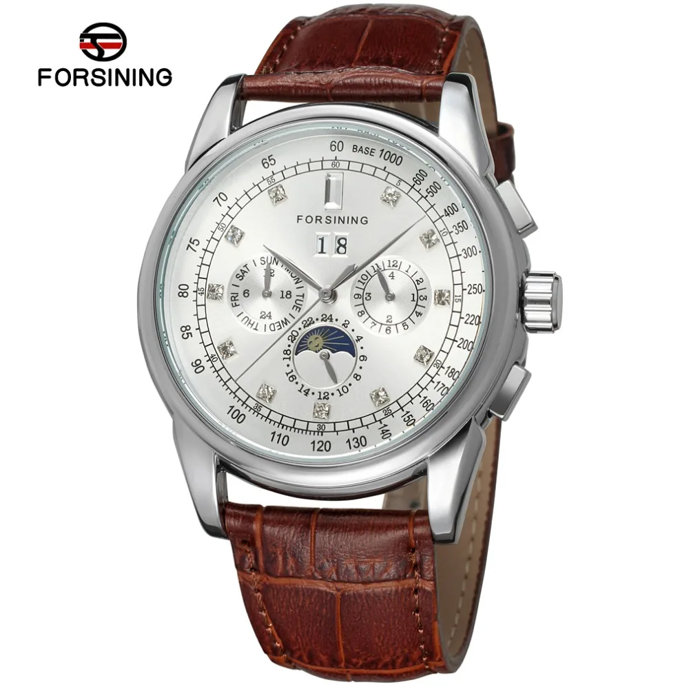 Tourbillon Mechanical Men 2024 Moonphase Watch Bulk Buy From China Factory