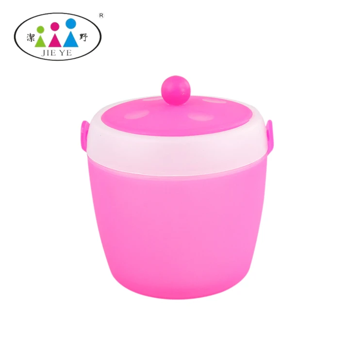 Hot Sale Plastic Buckets Lid Ice Bucket With Handle And Tong