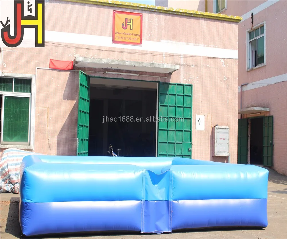 PVC Tarpaulin Inflatable Gaga Pit Ball Game, Portable Inflatable Adults Gaga Ball Pit