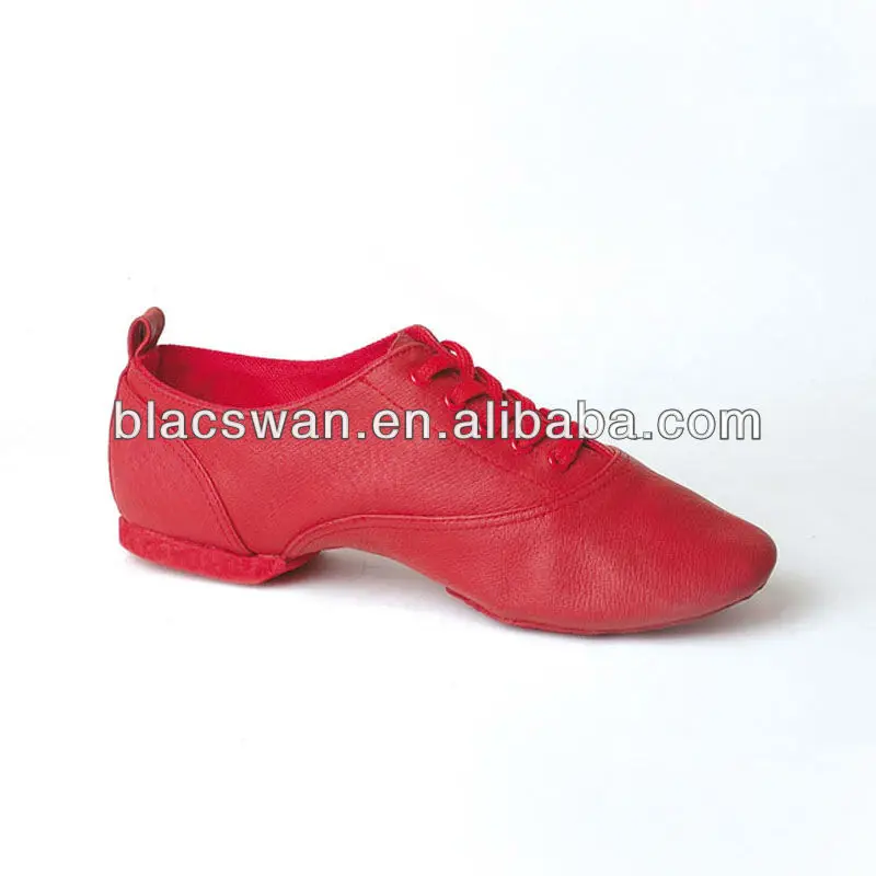 Red jazz shoes jazz dance shoes split sole jazz shoe