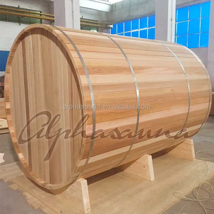 4-6 person outdoor sauna wholesale barrel sauna room spa sauna Alphasauna factory