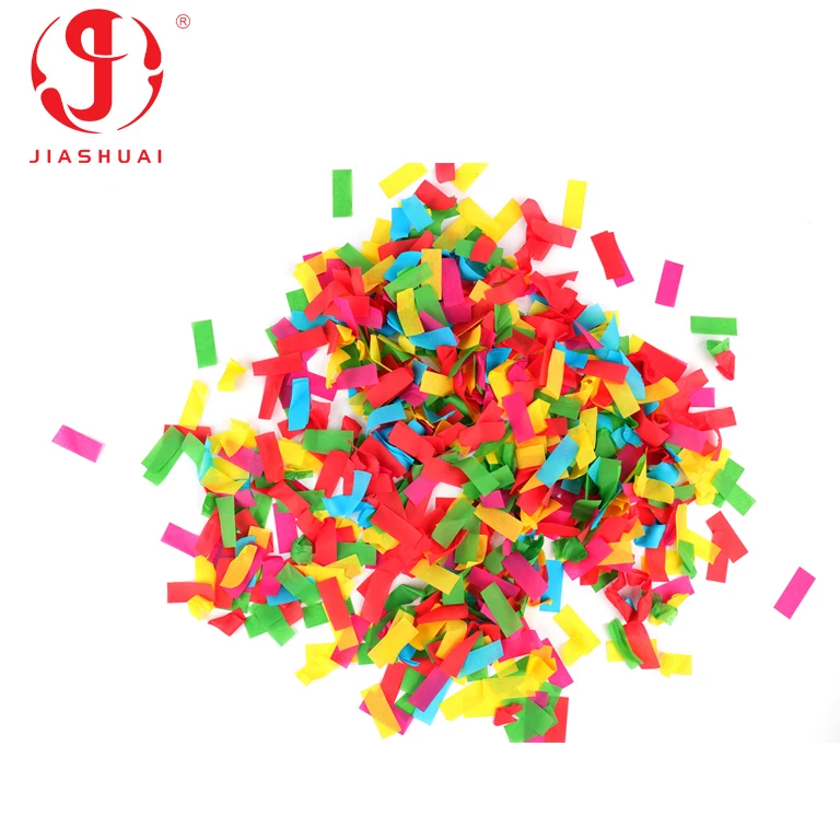 fireproof color paper rectangular good quality reusable party popper party favor confetti cannon