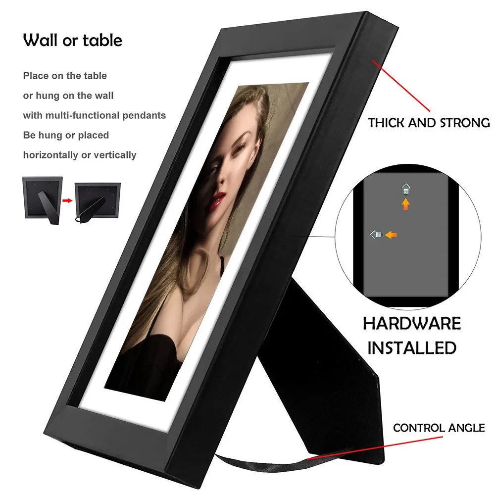 Plastic hot sexy girl photo hd sex digital picture frame