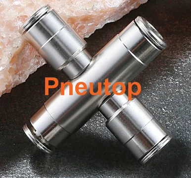 Pneutop one touch fitting universal thread series fittings push fit plumbing fittings 1/4