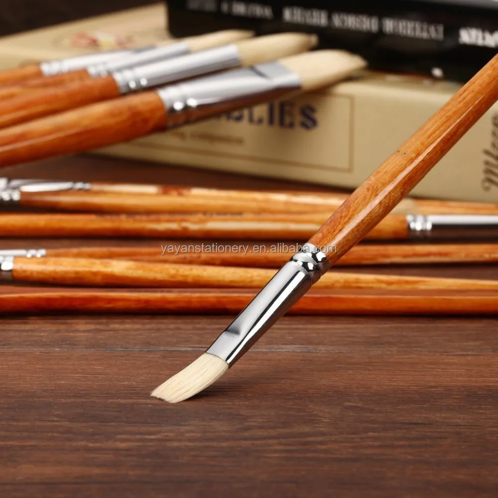 Новое поступление кабан свинья щетинные кисти художника живопись для масла