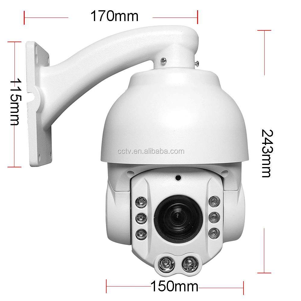 
CCTV Security Full Metal HD IP 960P 1.3 MP 4