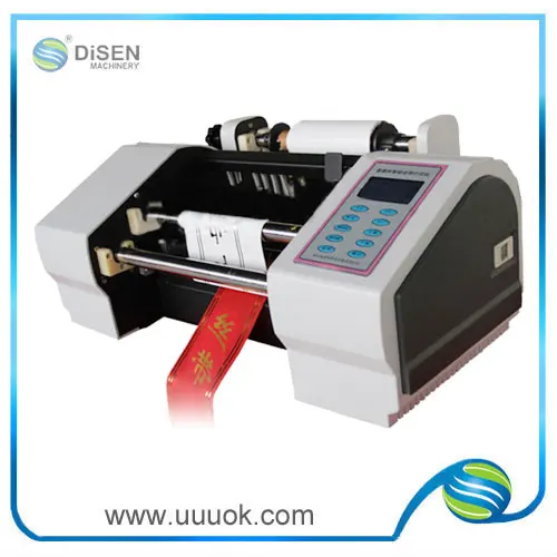 High printing speed cloth tape Ribbon Printing Machine for Sale Single Color Automatic