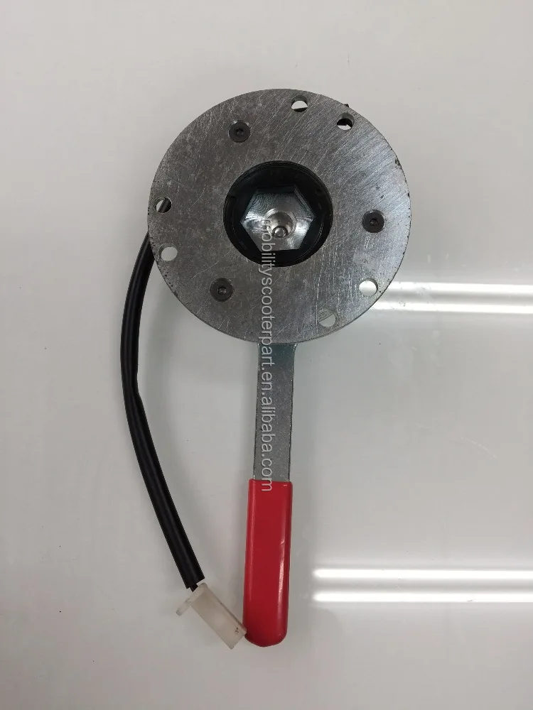 BR01 electric brake with lever DC24V 12W 4Nm ALY0S4AB for mobility scooter parts Electromagnetic brake replace 2DX0X014000T