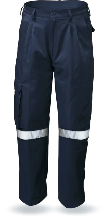 LX949-New products cheap safety trousers used hi-vis reflective tape work pants