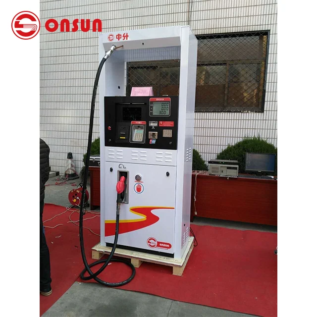 Топливный диспенсер с мультимедийным