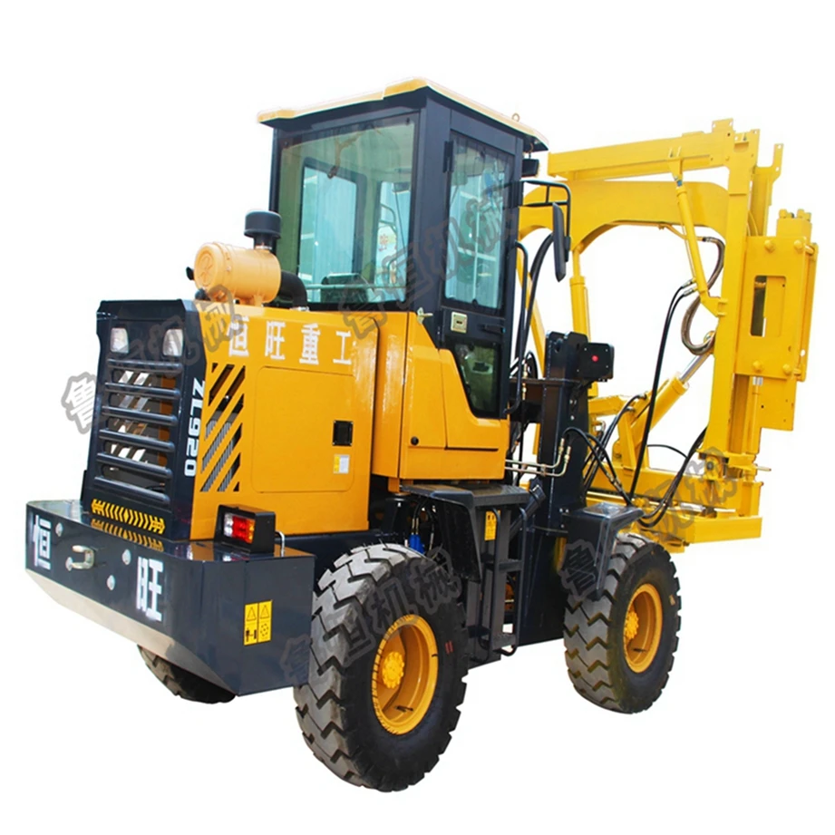 3meter length post 300mm diameter pile driving machine pile foundation construction hydraulic pile driver