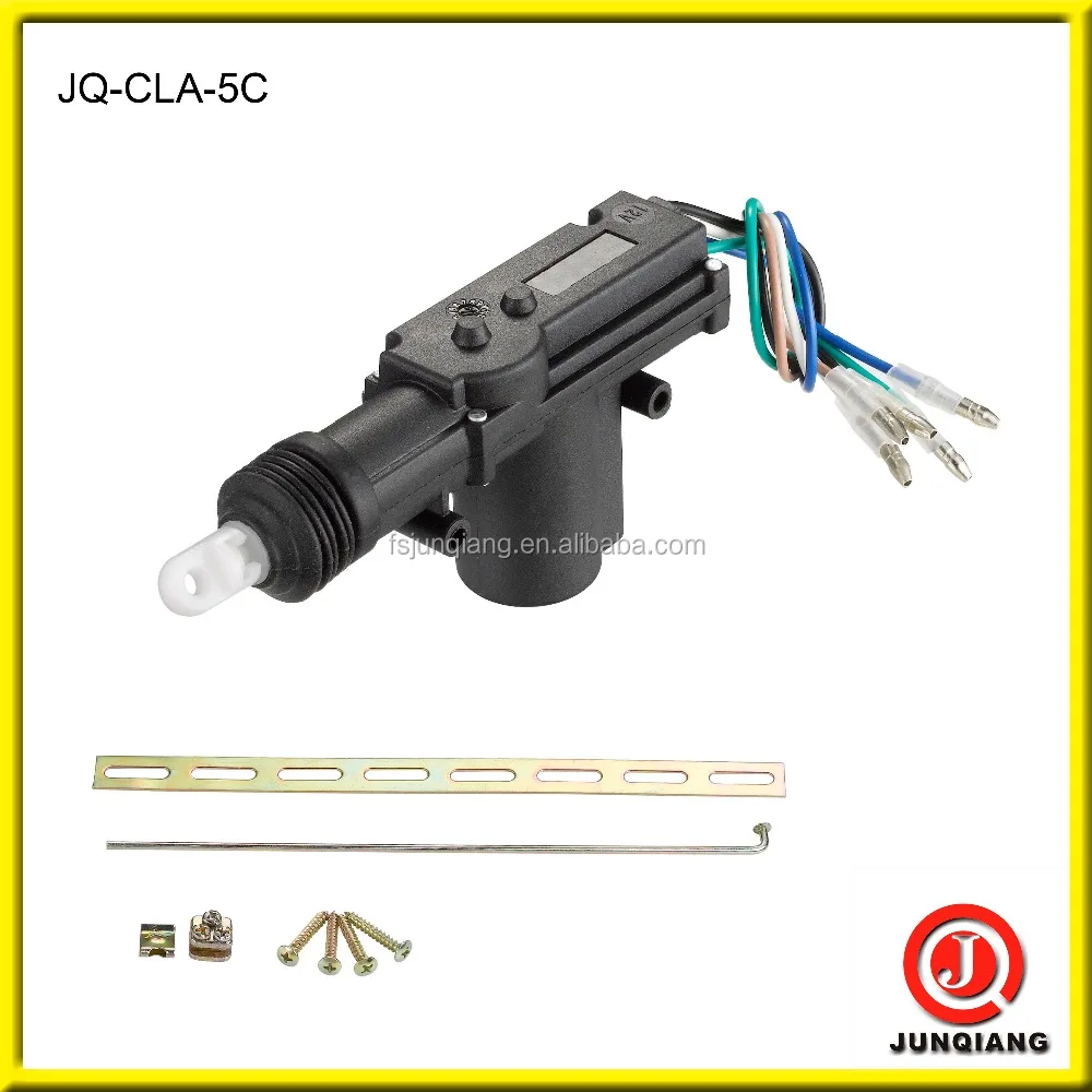 Система центрального замка с заклепочными приводами пистолета