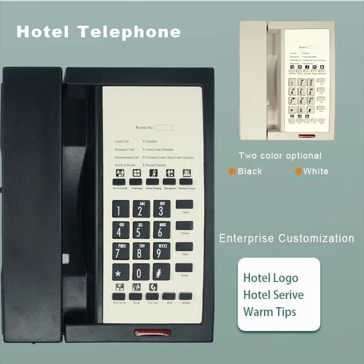 Hotel Telephone Hotel Guest room phone 818A