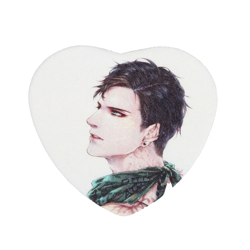 Custom Heart Button Badges Heart Shaped Badge Pin