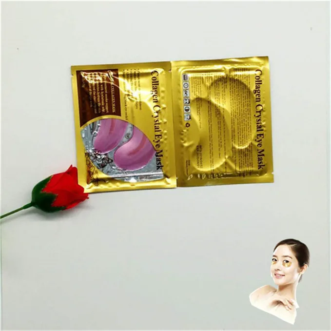 
Hot sale 24k gold collagen eye pads for puffy eyes 