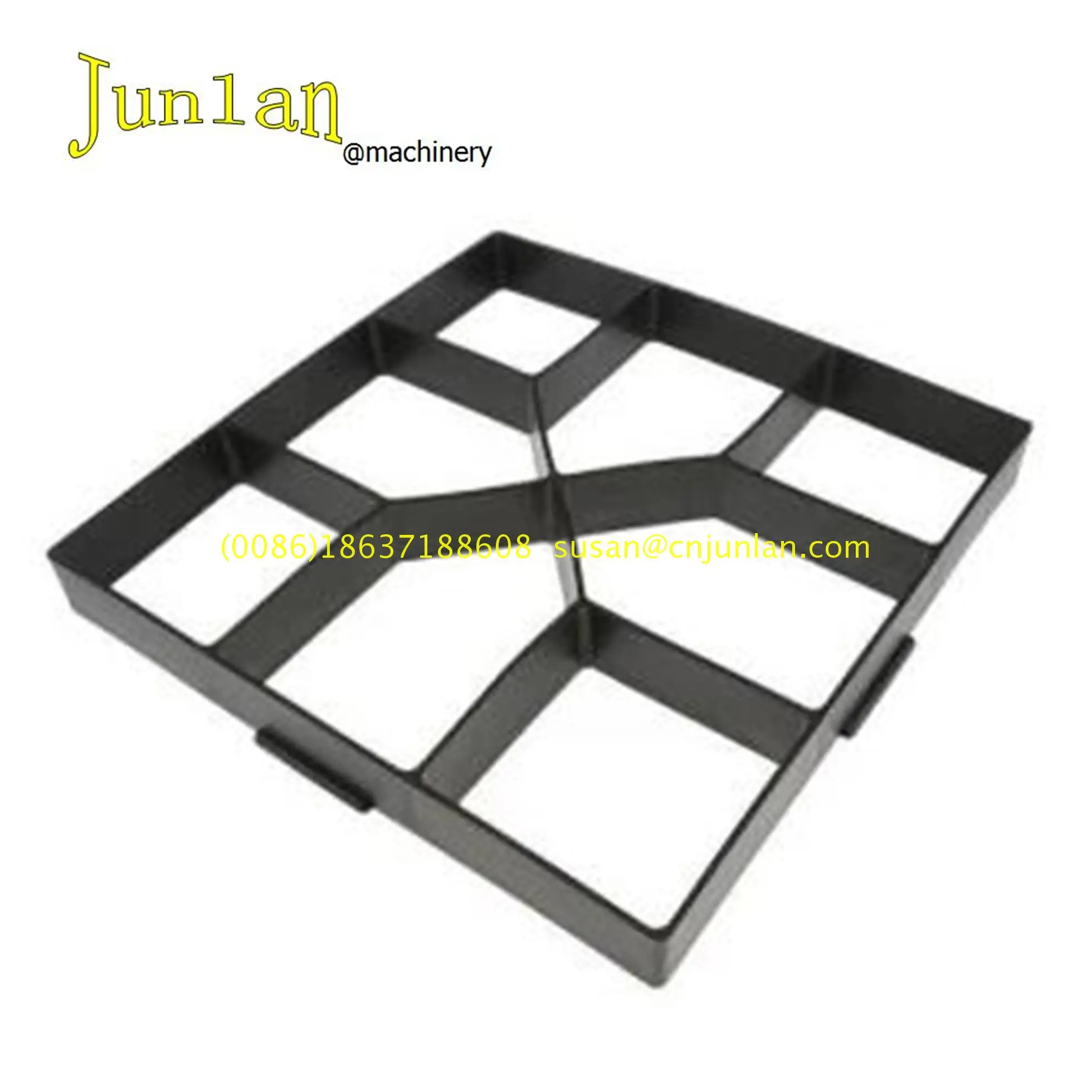 DIY style plastic moulds for make interlock concrete paver
