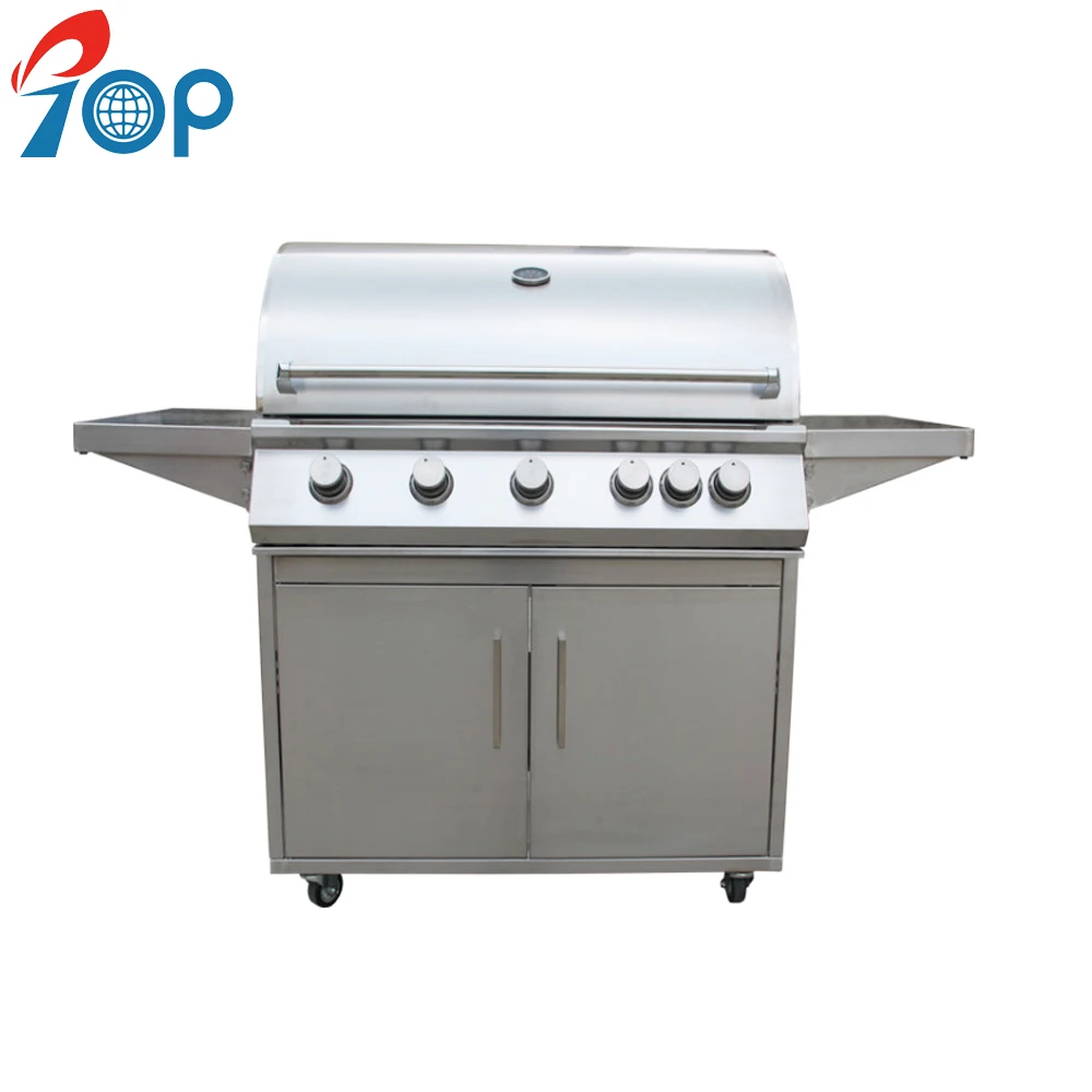 Factory OEM 4 Burner Stainless Steel Built-in Gas Grill with Rear Burner