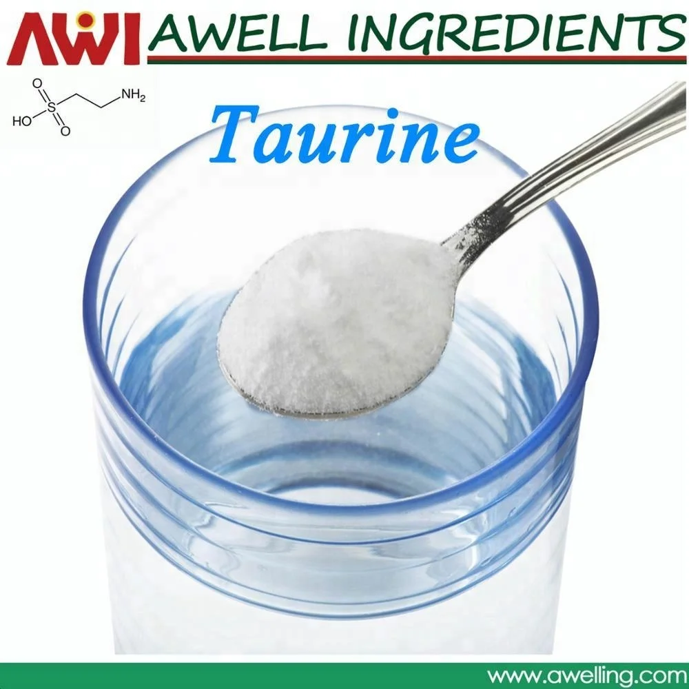 
Feed & Food grade taurine powder price for food additives 