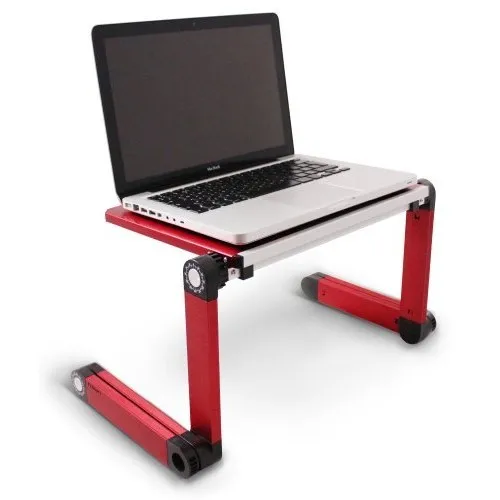 small lightweight portable aluminum  Recliner laptop table for bed/sofa