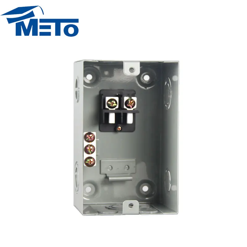 50A single phase residential electrical load center switch board panel