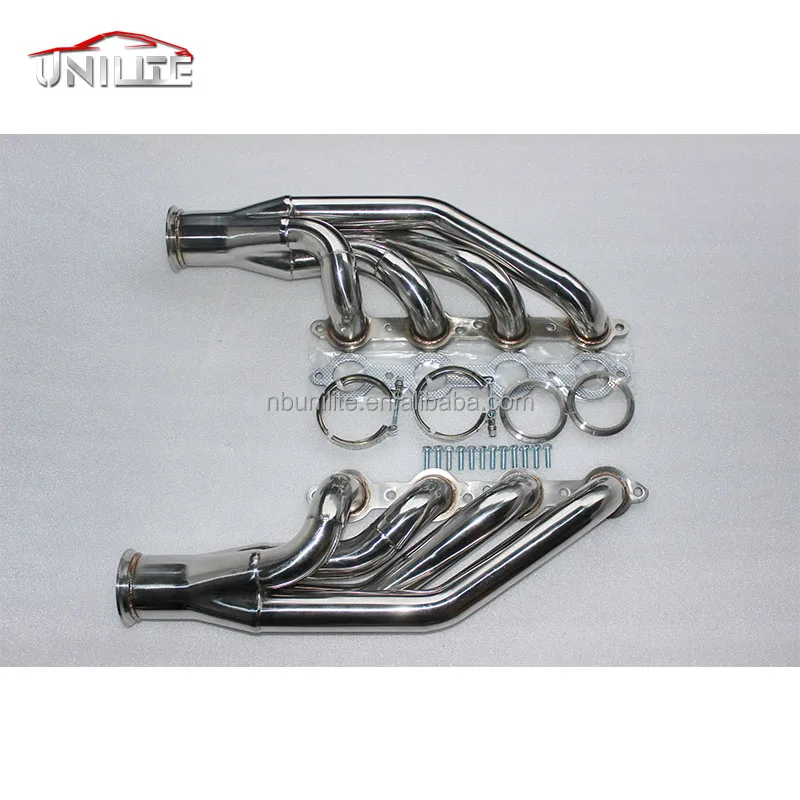Stainless Steel Exhaust Pipe Manifold Headers for 97-14 CHEVY SMALL BLOCK V8 LS1/LS2/LS3/LS6 LSX TURBO