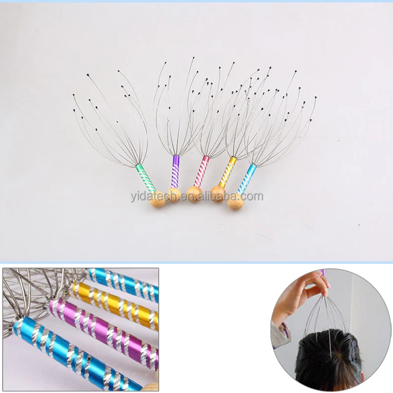 Octopus Scalp Head Massager Massage Equipment Tool Stress Relax Factory Cheap Price