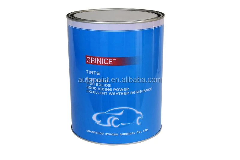 Free samples available water based automotive metallic paint colors